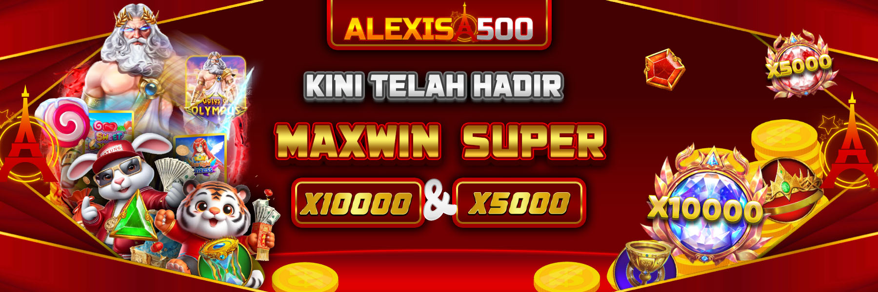 Cara Menang Banyak Main Slot Online di ALEXIS 500